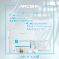 Arosha Oedemacel Kit (Набір проти набрякового целюліту), 8 процедур