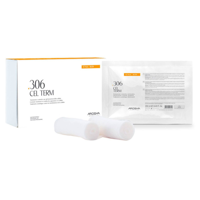Arosha .306 CEL TERM BOX 4 TREATMENTS (Антицелюлітне обгортання з ефектом розігріву), 4 процедури