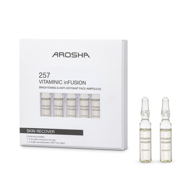 Arosha VITAMINIC inFUSION / Освітлююча та антиоксидантна ампула для обличчя