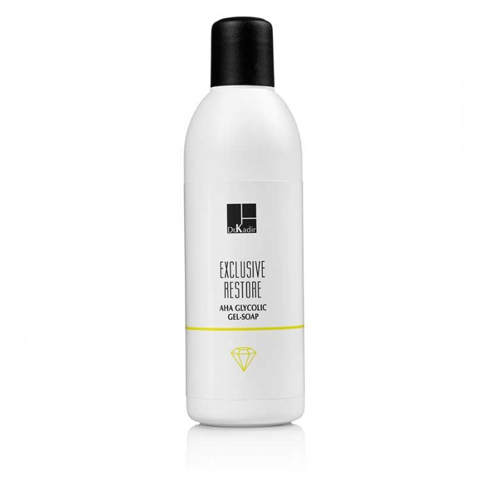 Dr. Kadir Exclusive Restore Glycolic AHA Gel Soap Гліколеве мило гель з альфа-гідроксильною кислотою