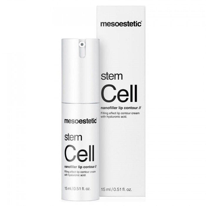 Mesoestetic - Stem Cell - Nanofiller lip contour / Регенеруючий крем-філер для губ