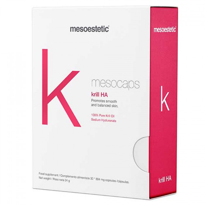 Mesoestetic - Mesocaps - Krill HA / Капсули з екстрактом криля та гіалуроновою кислотою