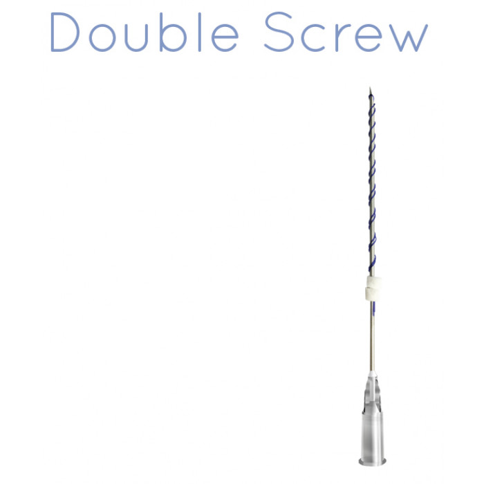 Rainbow thread Double Screw подвійні спіральні мезонитки для тредліфтингу