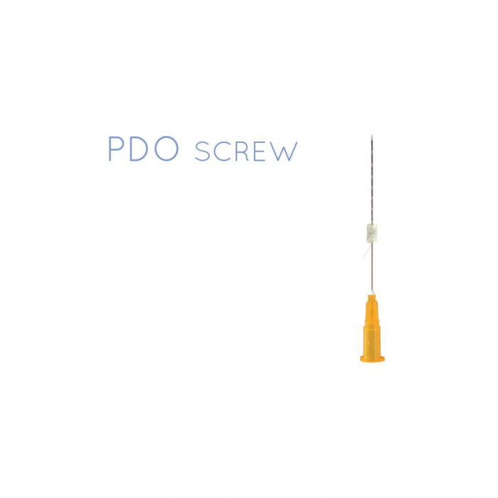 Спіральні нитки Rainbow thread PDO screw 27G/60/100