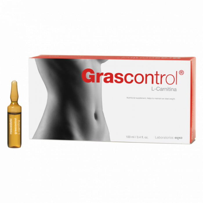 Харчова добавка для зниження ваги з L-карнітином Mesoestetic Grascontrol L-Carnitina