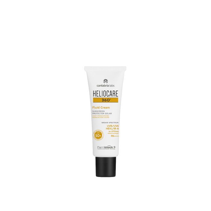 Сонцезахисний крем-флюїд з SPF 50+ для всіх типів шкіри Heliocare 360 ​​Fluid Cream SPF 50+