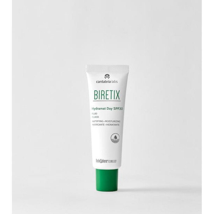 BIRETIX Hydramat Day SPF 30 / Зволожуючий флюїд з SPF 30