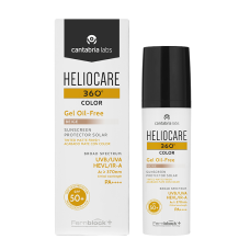 Cantabria Labs Heliocare 360 Color Gel Oil-free Beige Sunscreen SPF 50+ \ Сонцезахисний зволожуючий водний гель Беж