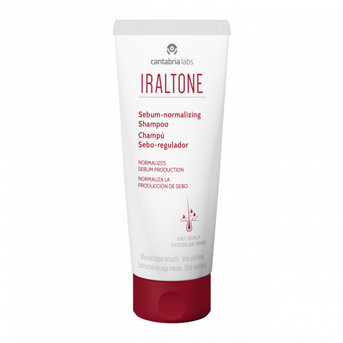 Шампунь для жирної шкіри голови Cantabria Labs Iraltone Sebum-normalizing Shampoo