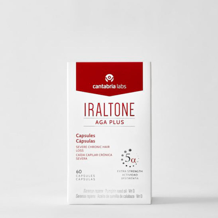 Іралтон АГА Плюс для росту волосся 60 капсул / Iraltone Aga Plus 60 Caps Іралтон АГА Плюс для росту волосся 60 капсул / Iraltone Aga Plus 60 Caps