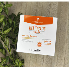 Сонцезахисна компактна мінеральна крем-пудра  SPF 50 Cantabria Labs Heliocare (тон натуральний)