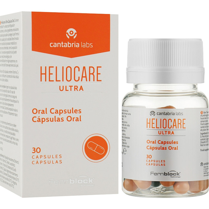 Капсули Комплексний захист «Антиоксидант» Cantabria Labs Heliocare Ultra Capsules Oral
