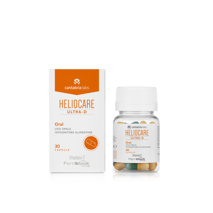 Капсули з високим вмістом Fernblock® Cantabria Labs HELIOCARE Ultra D