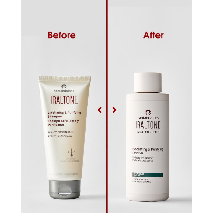 IRALTONE EXFOLIATING & PURIFYING SHAMPOO Відлущуючий та очищуючий шампунь IRALTONE EXFOLIATING & PURIFYING SHAMPOO Відлущуючий та очищуючий шампунь