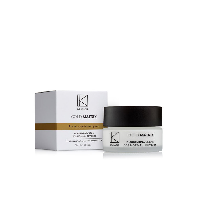 Dr. Kadir Gold Matrix Moisturizing Cream for Normal and Dry Skin 50 ml Зволожуючий крем для нормальної та сухої шкіри