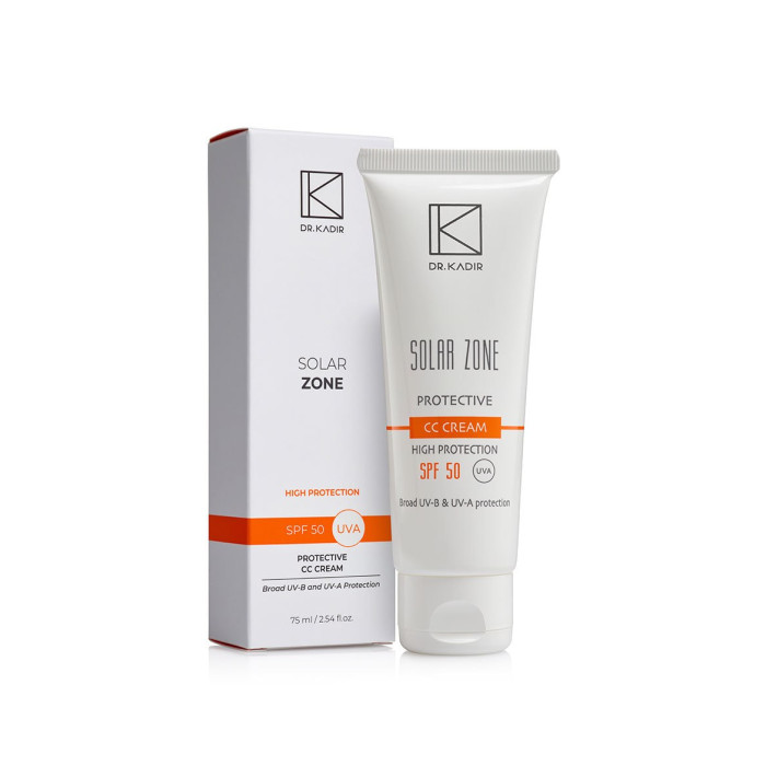 Dr. Kadir Solar Protection CC Cream SPF 50+ Захисний крем з тоном