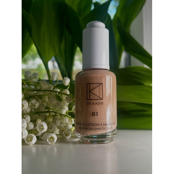 Dr. Kadir B3 Drying Lotion and Make Up for Problematic Skin Тонуюча емульсія для проблемної шкіри