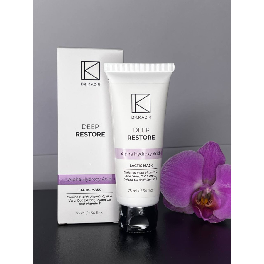 Dr. Kadir Deep Restore Lactic Mask 75ml - Молочна маска для