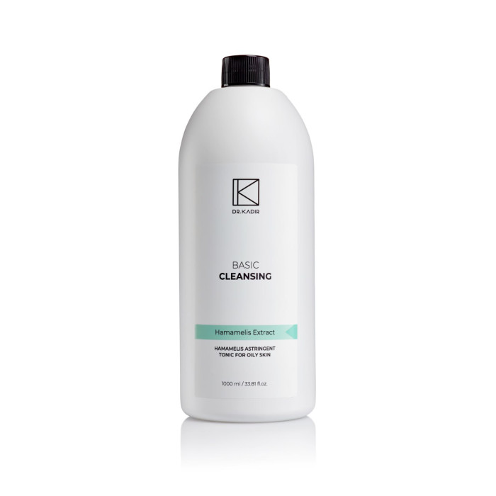 Тонік з гамамелісом для жирної шкіри - Dr. Kadir Cleaners and Tonic Astringent-Hamamelis Tonic for Oily Skin 1000 ml