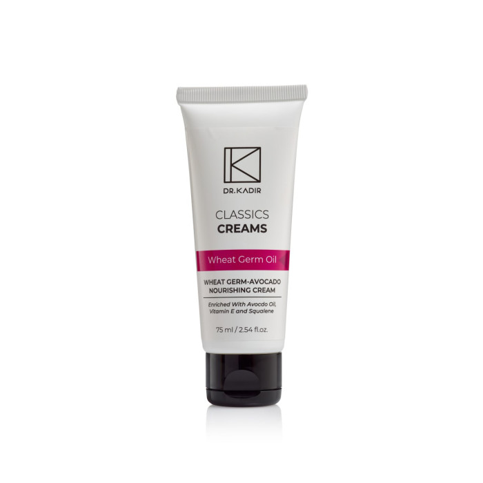 Dr. Kadir Wheat Germ Oil & Avocado Nourishing Cream 75 ml Поживний крем з маслом зародків пшениці та авокадо