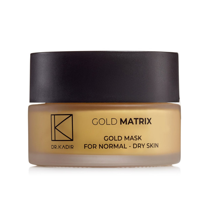 Dr. Kadir Gold Matrix Mask 50ml Маска для зволоження та освітлення Dr. Kadir Gold Matrix Mask 50ml Маска для зволоження та освітлення