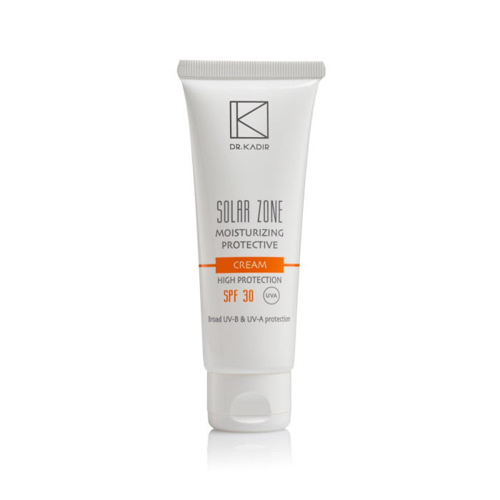 Dr. Kadir Solar Zone Moisturizing Protective Cream SPF 30+ Зволожуючий захисний крем