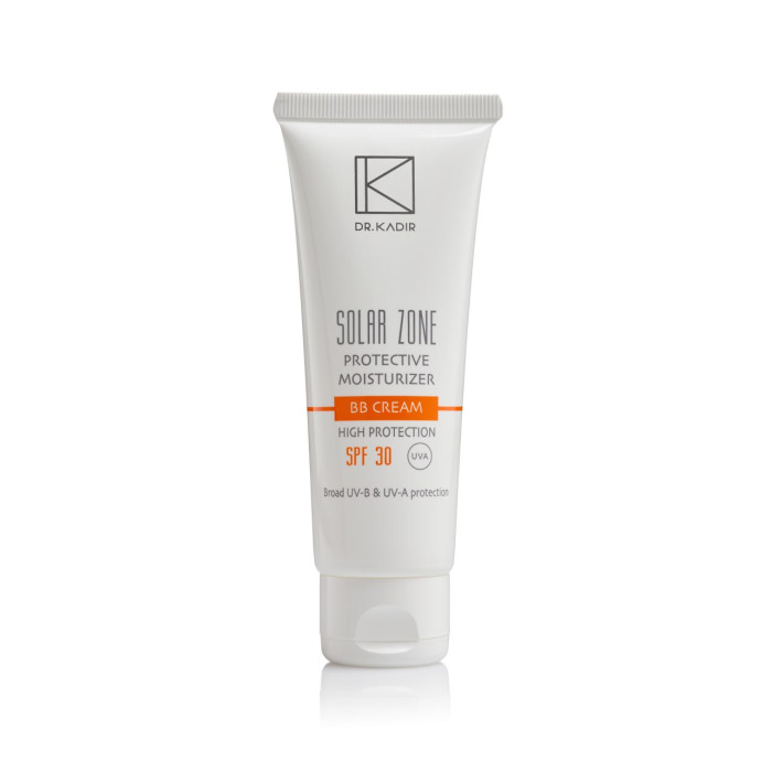 Dr. Kadir Solar Zone Moisturizing Protective ВB Сream SPF 30+ Сонцезахисний зволожуючий ВВ-крем з тоном SPF30+