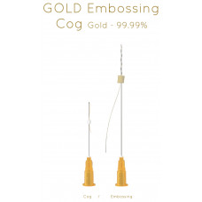 Rainbow thread Gold Embossing | Cog Gold - pdo нитка з чистого золота