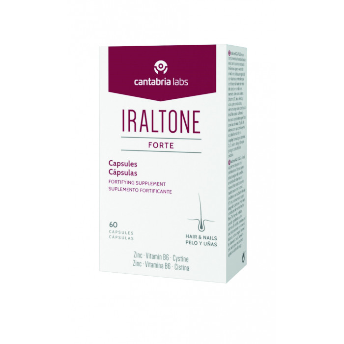 Капсули для лікування ослабленого волосся та нігтів Cantabria Labs IRALTONE FORTE Capsule