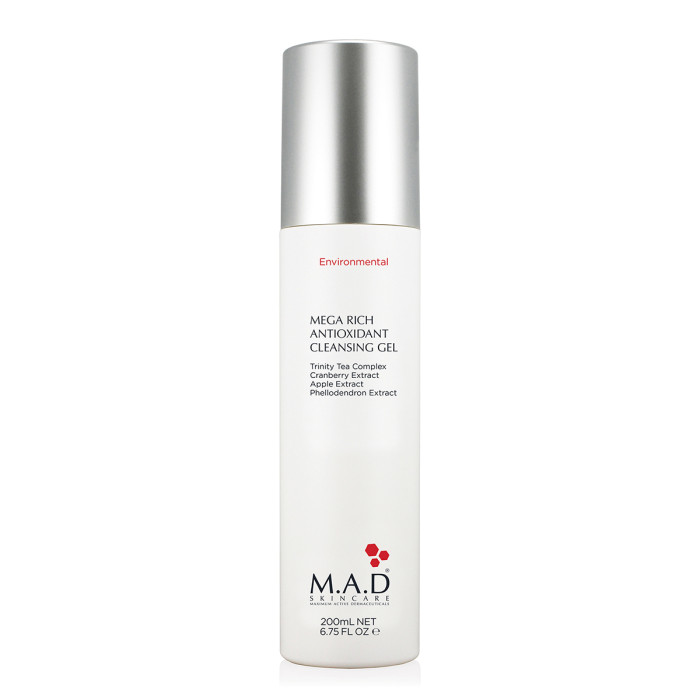 M.A.D Skincare Mega Rich Antioxidant Cleansing Gel \ Збагачений  антиоксидантами очищувальний гель 200 г