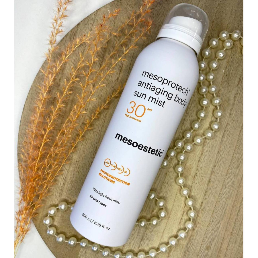 Сонцезахисний спрей Mesoestetic Anti Aging Body Sun Mist SPF 30