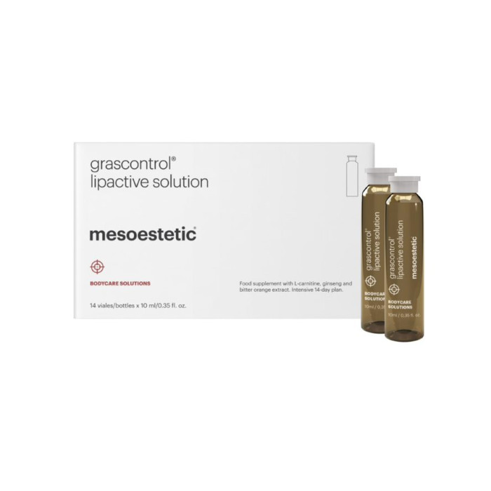 Харчова добавка в рідкій формі з L-карнітином - Mesoestetic Grascontrol lipactive solution